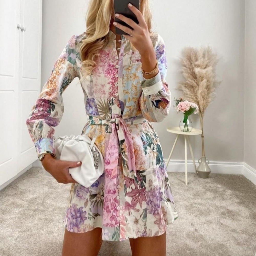 Brand New with Tag Zara Floral Print Dress